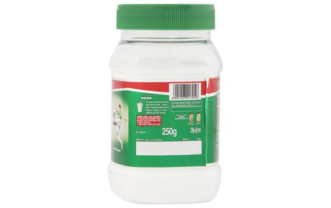 Dabur Glucose-D Energy Boost   Plastic Jar  250 grams